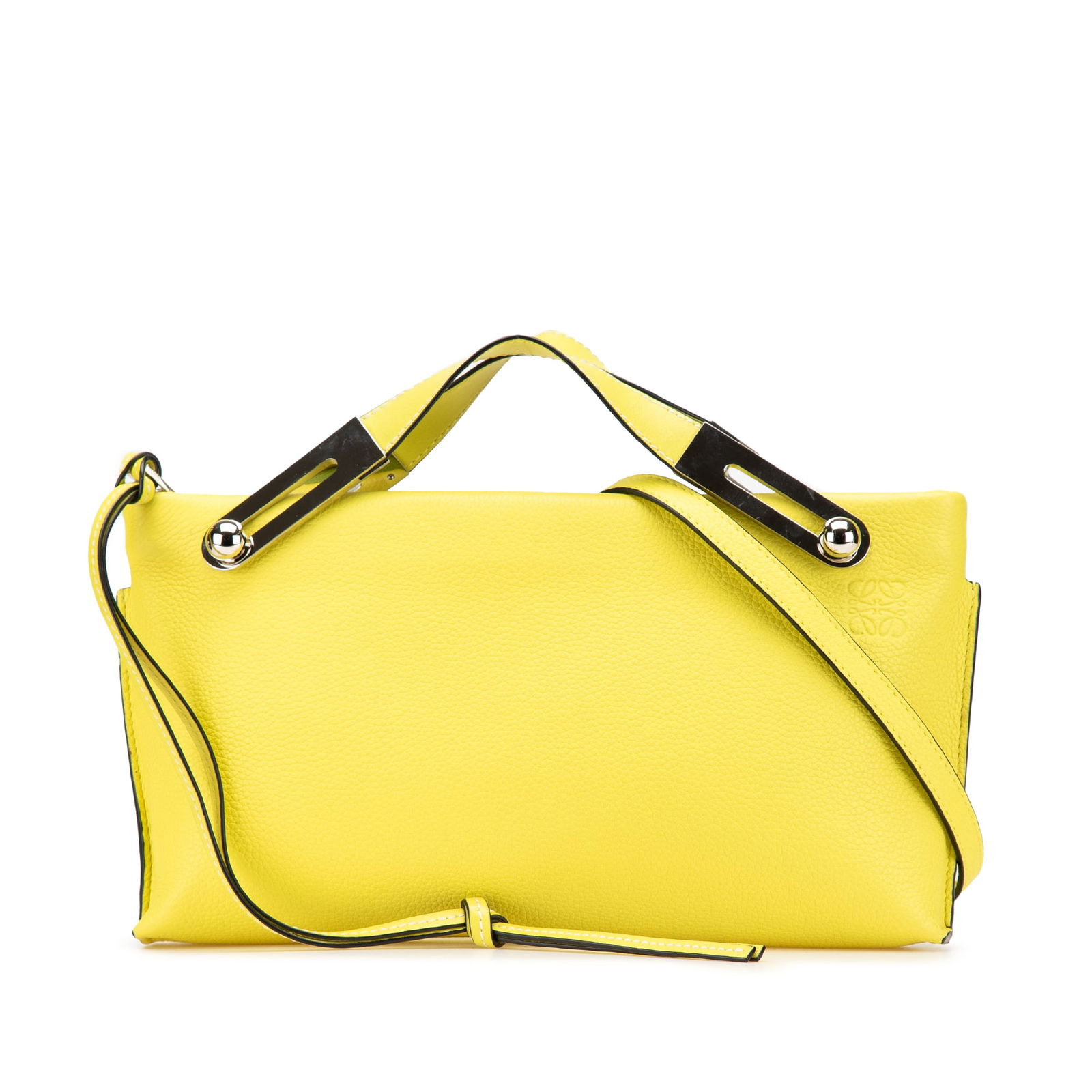 LOEWE Yellow Leather Small Missy Satchel with Detachable Strap (1 of 11)