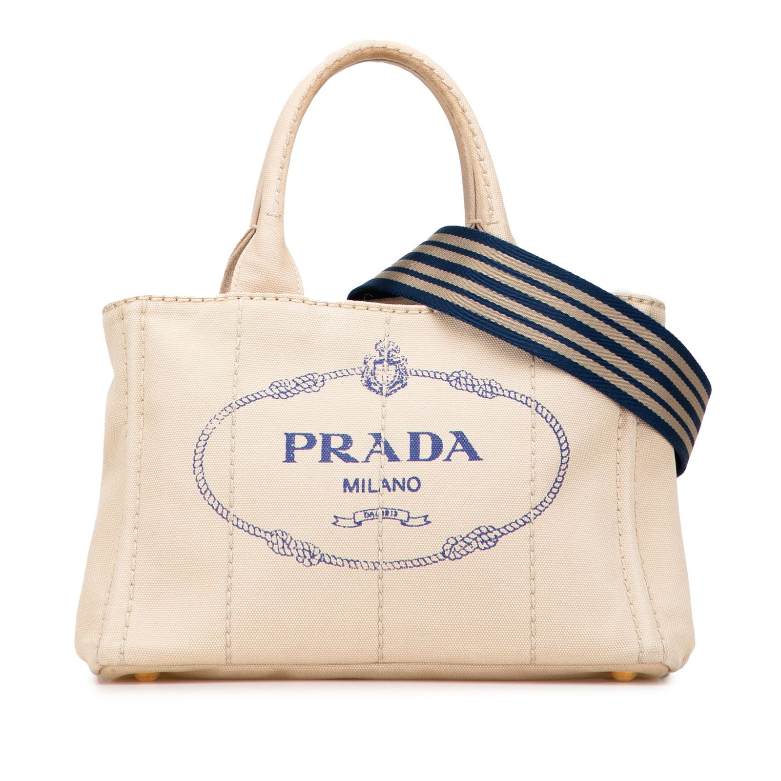 Prada Small Canapa Logo Satchel Brown Fabric with Rolled Handles: Prada Small Canapa Logo Satchel Brown Fabric with Rolled Handles The Prada Small Canvas Canapa Logo Satchel is a stylish and functional accessory crafted from high-quality canvas. This satchel feature