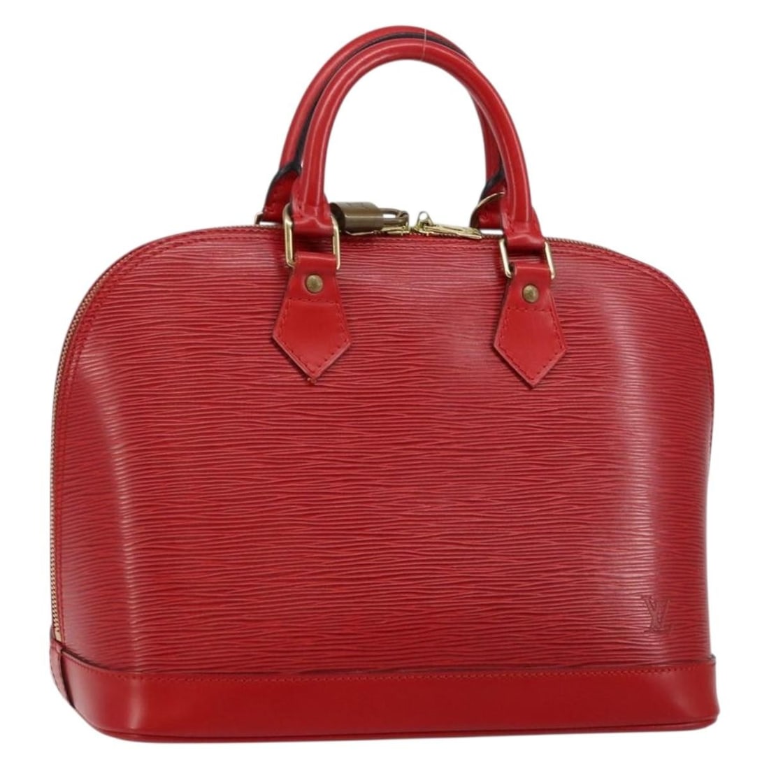 LOUIS VUITTON Epi Alma Hand Bag Castilian Red M52147 with Auth (1 of 18)