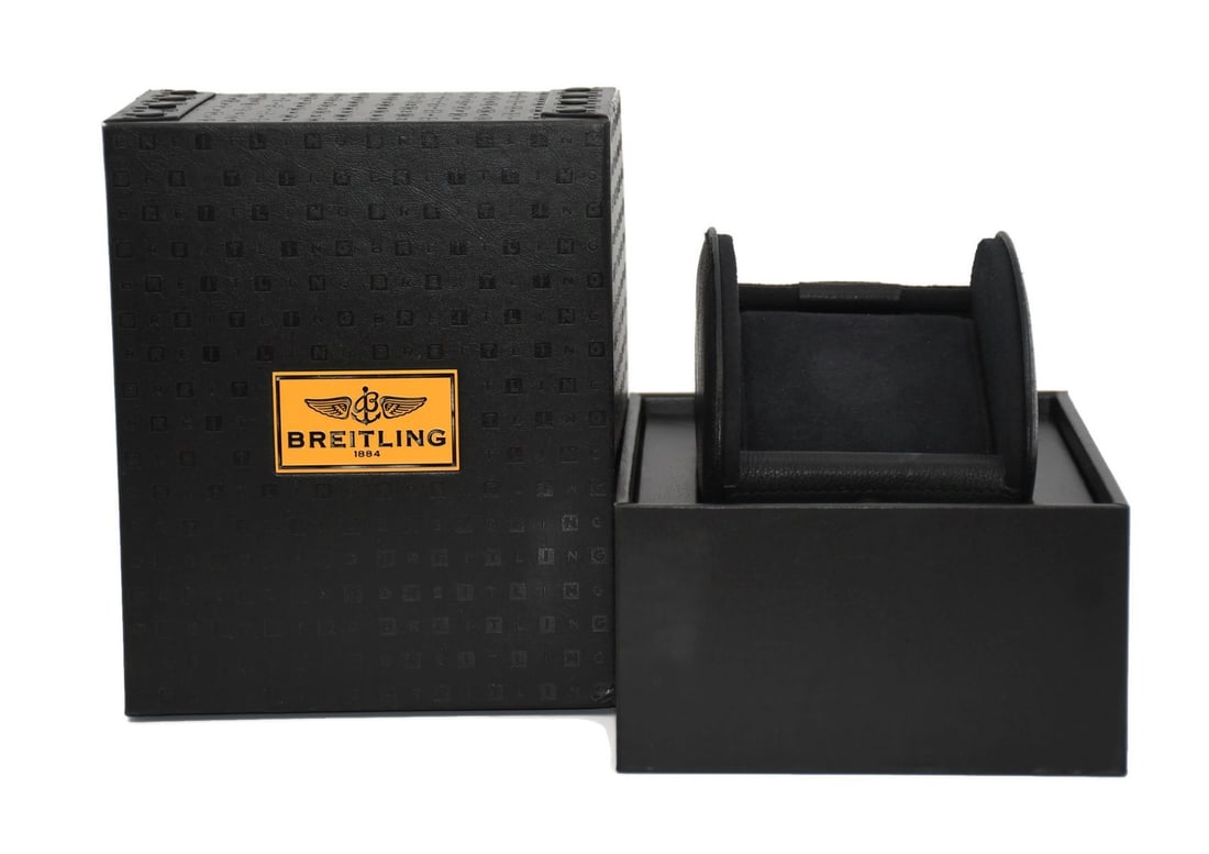 Authentic Breitling Black Presentation Box for Single Watch (1 of 1)