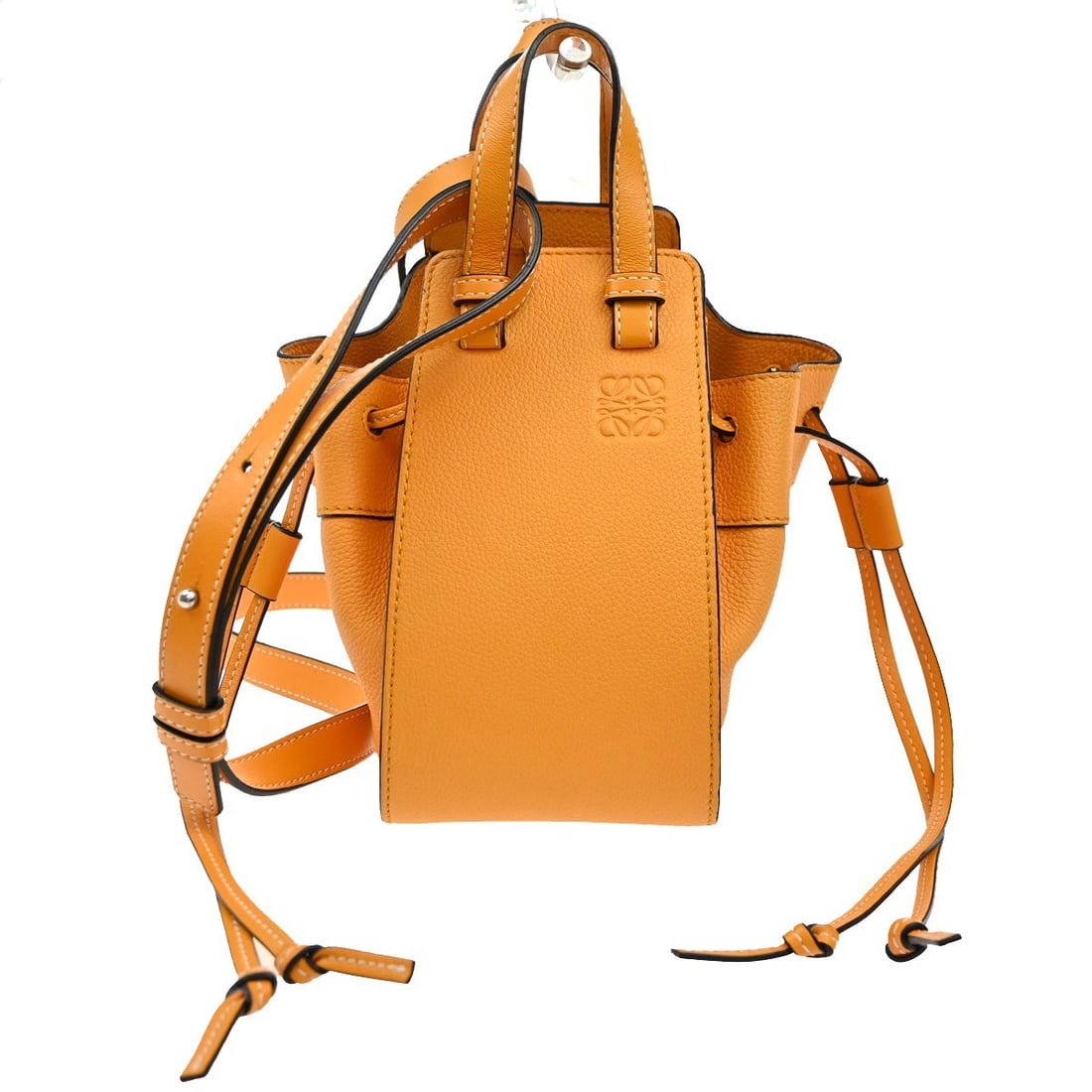 Loewe Hammock Orange Leather Handbag (1 of 1)