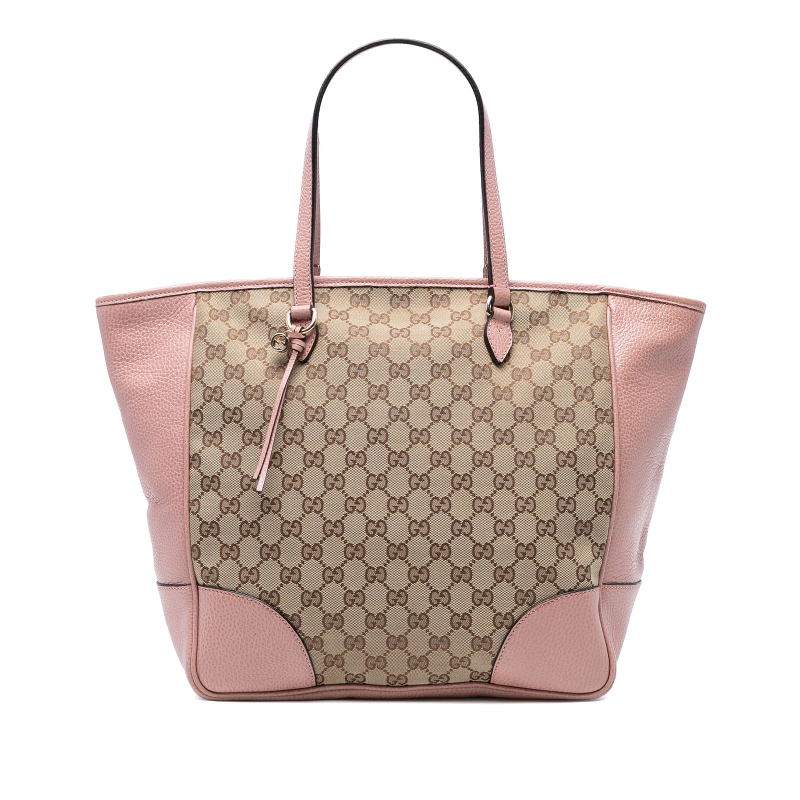 Brown Bree Tote Bag in GG Canvas with Zipper Top by Gucci (1 of 6)