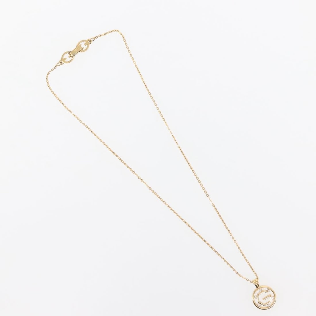Gold Tone Necklace with Logo G by Givenchy (1 of 2)