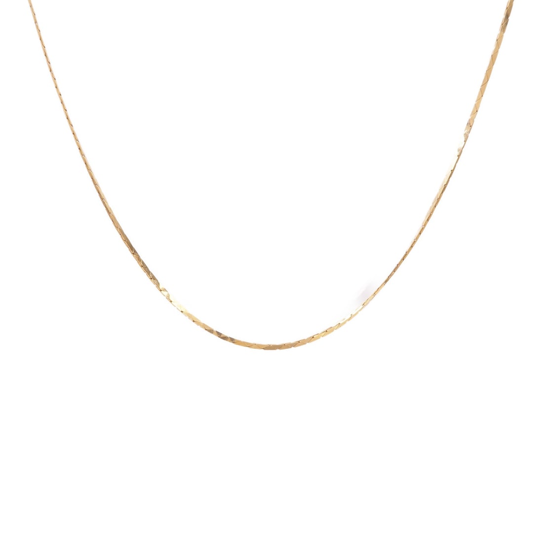 JEWELRY 14K Yellow Gold Necklace Classic Design (1 of 7)