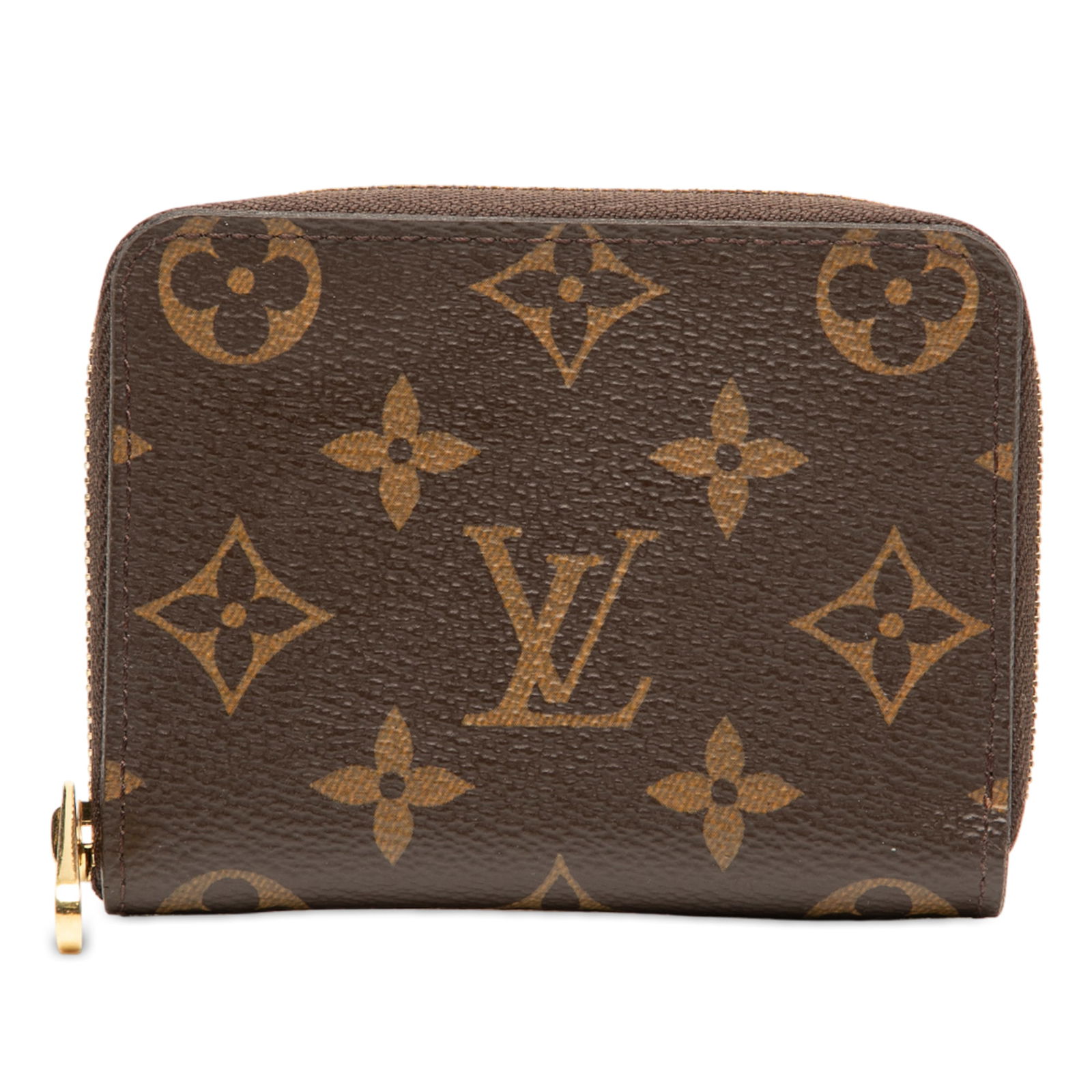 Louis Vuitton Brown Monogram Canvas Zippy Coin Wallet (1 of 7)