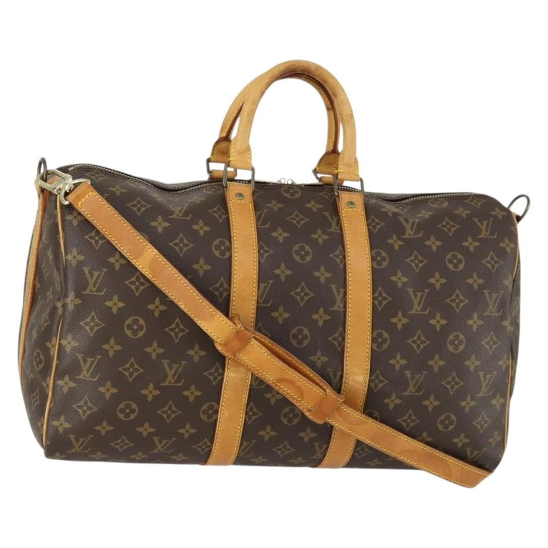 Keepall Bandouliere Travel Bag by Louis Vuitton in Brown (1 of 1)