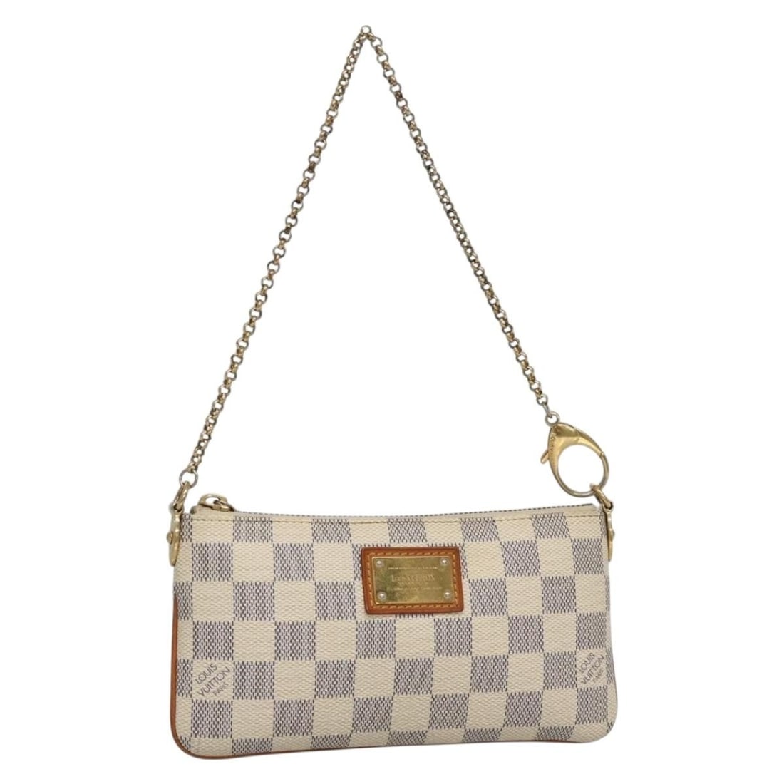 Blue Multi Pochette Accessoires Bag by Louis Vuitton: Blue Multi Pochette Accessoires Bag by Louis Vuitton This Louis Vuitton Multi Pochette Accessoires in blue is designed for women and features a versatile bag style. The exterior shows signs of rubbing