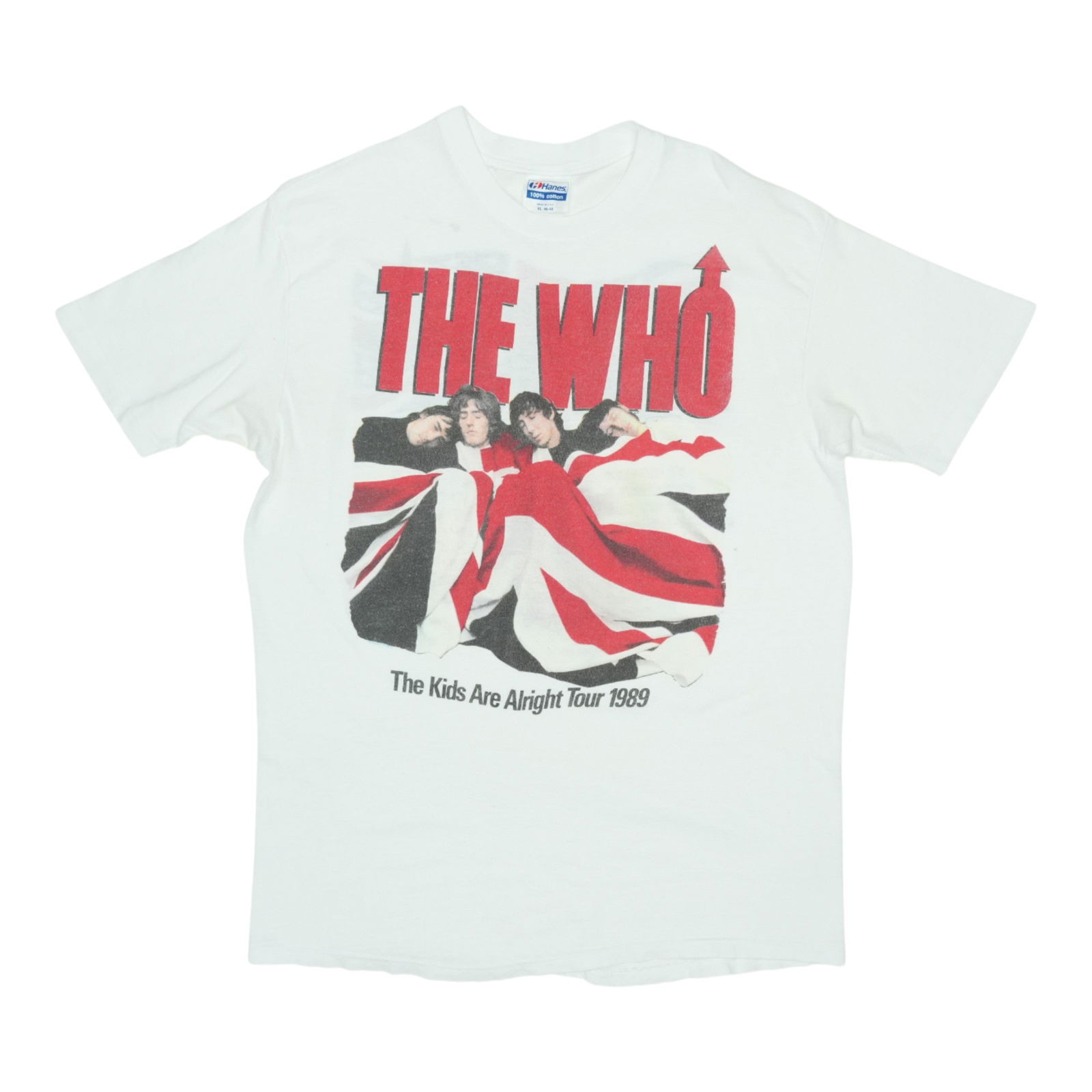 1989 The Who Kids Are Alright Vintage Tour Shirt: 1989 The Who Kids Are Alright Vintage Tour Shirt Celebrate the legendary music of The Who with this original vintage 1989 Kids Are Alright Tour Shirt. This authentic piece is a true collectible, showc