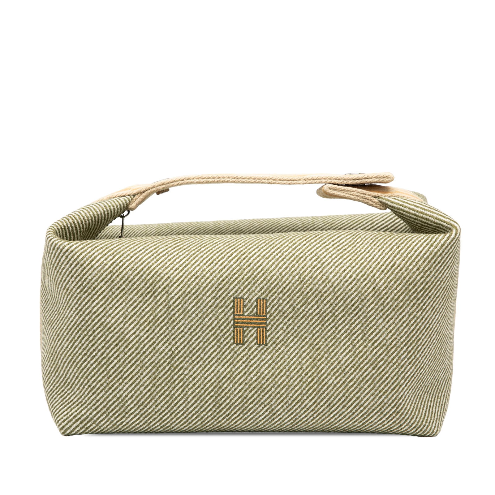 Hermes Large Wool Bride A Brac H Natte Case Green Fabric: Hermes Large Wool Bride A Brac H Natte Case Green Fabric The Hermes Large Wool Bride A Brac H Natte Case is a stylish and functional accessory crafted from premium wool. This bag features a flat handl
