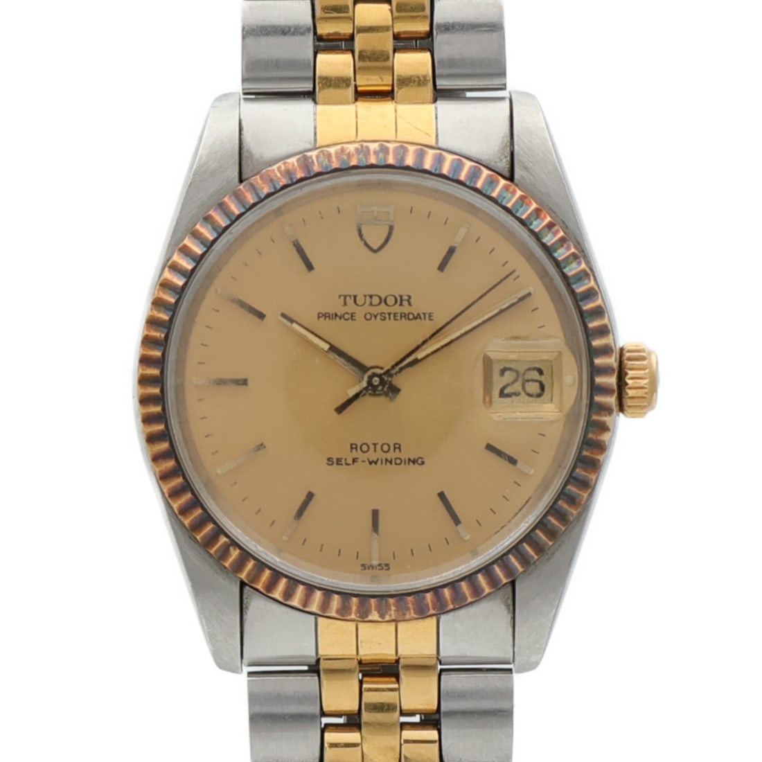 TUDOR Prince Oysterdate 34mm Automatic Yellow Gold and Steel Wristwatch (1 of 18)