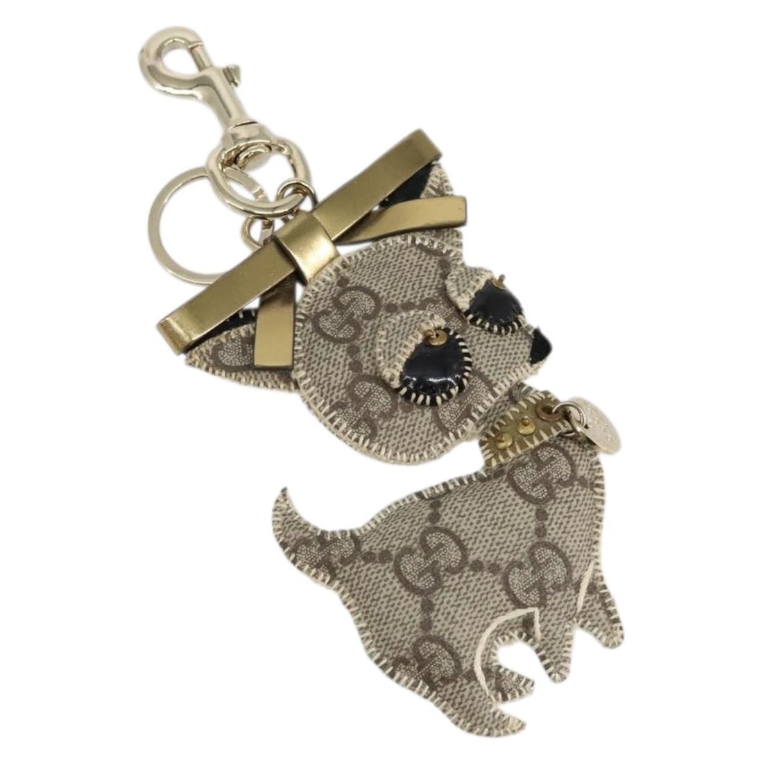 Beige Dog Charm Accessory by Gucci (1 of 1)