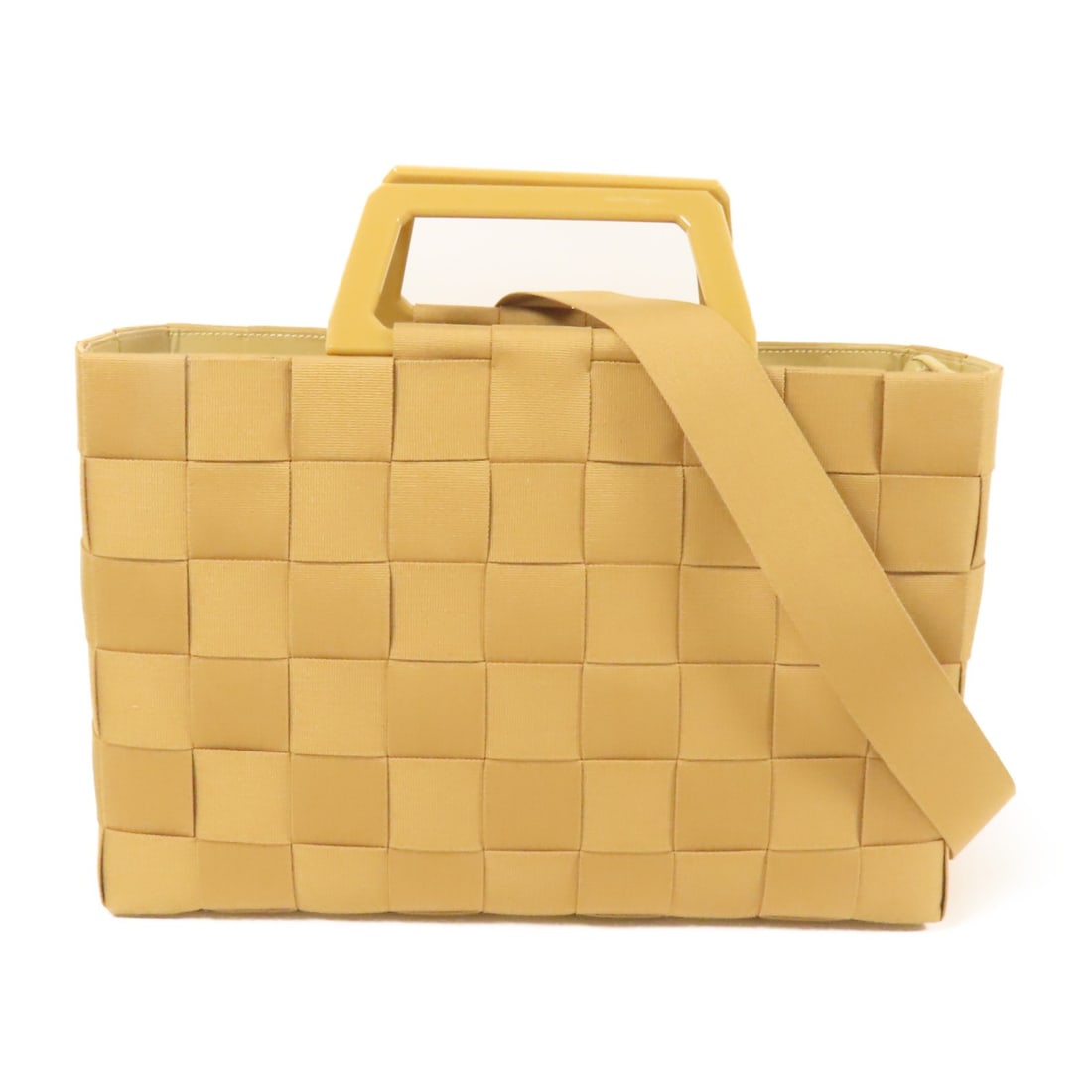 Salvatore Ferragamo Brown Nylon 2 Way Shoulder Bag Italy (1 of 13)