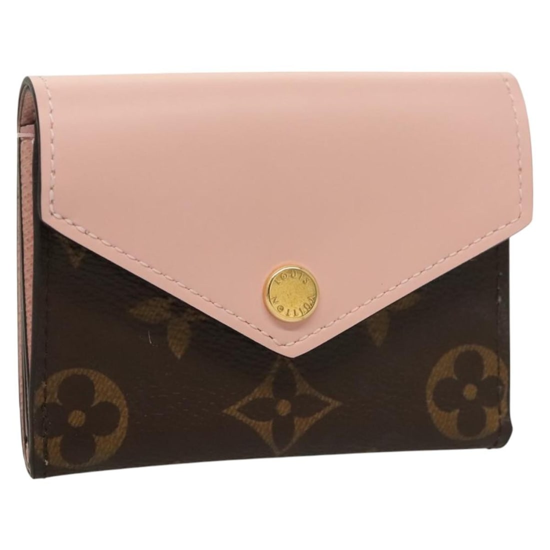 LOUIS VUITTON Monogram Portefeuille Zoe Wallet Pink M62933 Authenticated (1 of 18)
