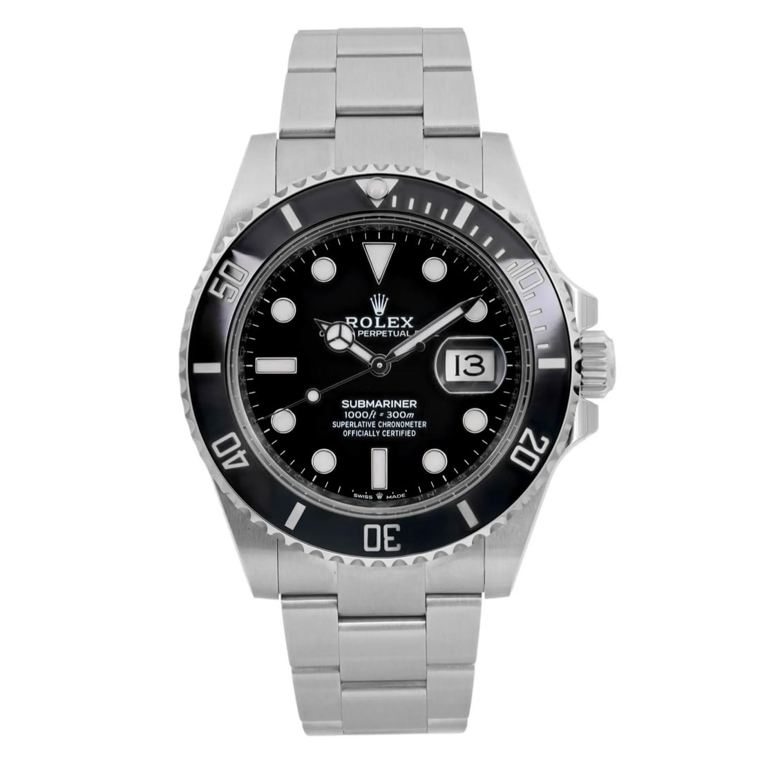 Rolex Submariner Date 41mm Automatic Steel Black Dial Luxury Watch 126610LN: Rolex Submariner Date 41mm Automatic Steel Black Dial Luxury Watch 126610LN Experience the luxurious craftsmanship of the Rolex Submariner Date, a prestigious automatic wristwatch crafted from stainle
