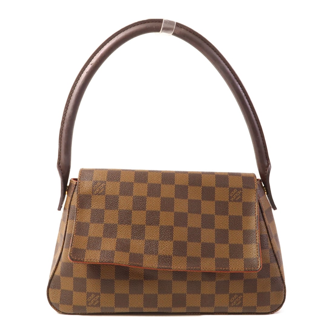 LOUIS VUITTON Mini Looping Shoulder Bag N51158 Brown PVC Canvas: LOUIS VUITTON Mini Looping Shoulder Bag N51158 Brown PVC Canvas The LOUIS VUITTON Mini Looping Shoulder Bag is a stylish accessory crafted from durable PVC coated canvas in a rich brown hue. This bag