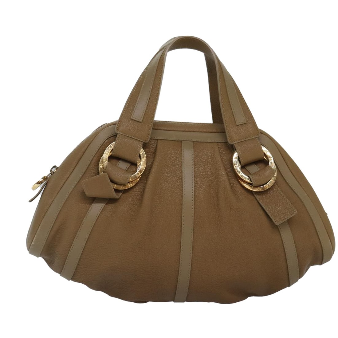 Beige Bvlgari Doppio Women's Handbag (1 of 2)