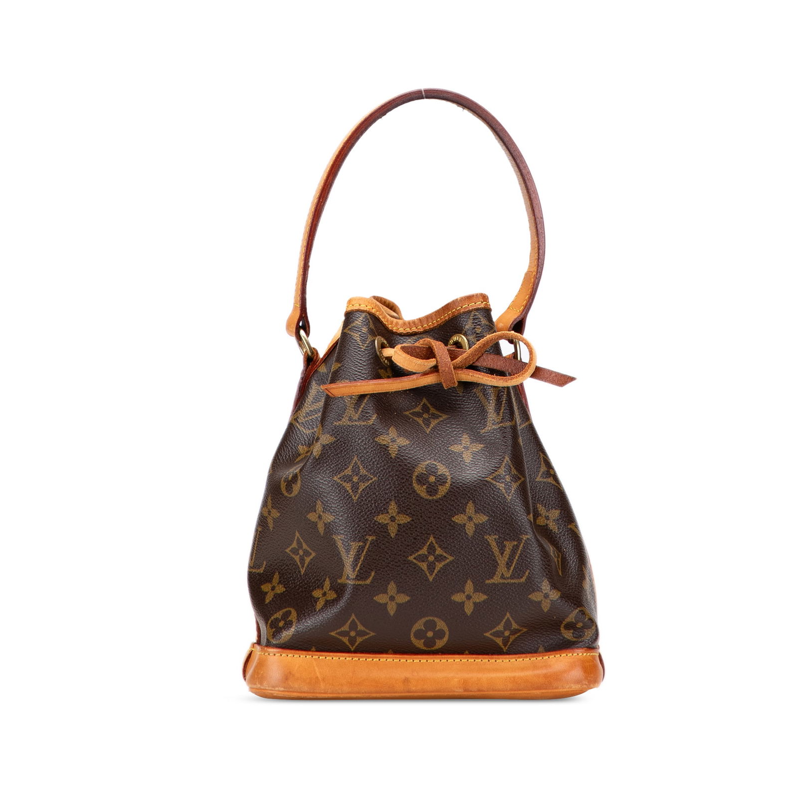 Louis Vuitton Monogram Mini Noe Bag with Vachetta Leather Trim (1 of 11)