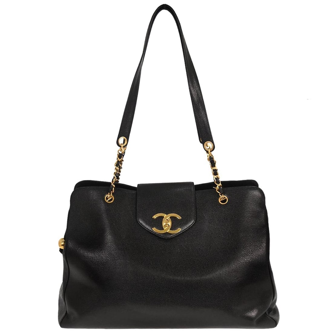 Chanel Black Calfskin Supermodel Tote Shoulder Bag Italy: Chanel Black Calfskin Supermodel Tote Shoulder Bag Italy This exquisite Chanel Supermodel Tote is crafted from high-quality black calfskin leather, making it a perfect accessory for both casual and fo