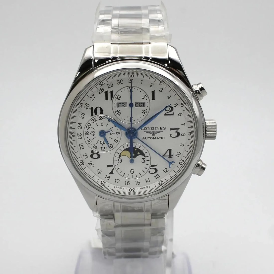 Longines Master Collection Moonphase 42MM Automatic Watch L2.773.4.78.6 Luxury Swiss Timepiece (1 of 6)