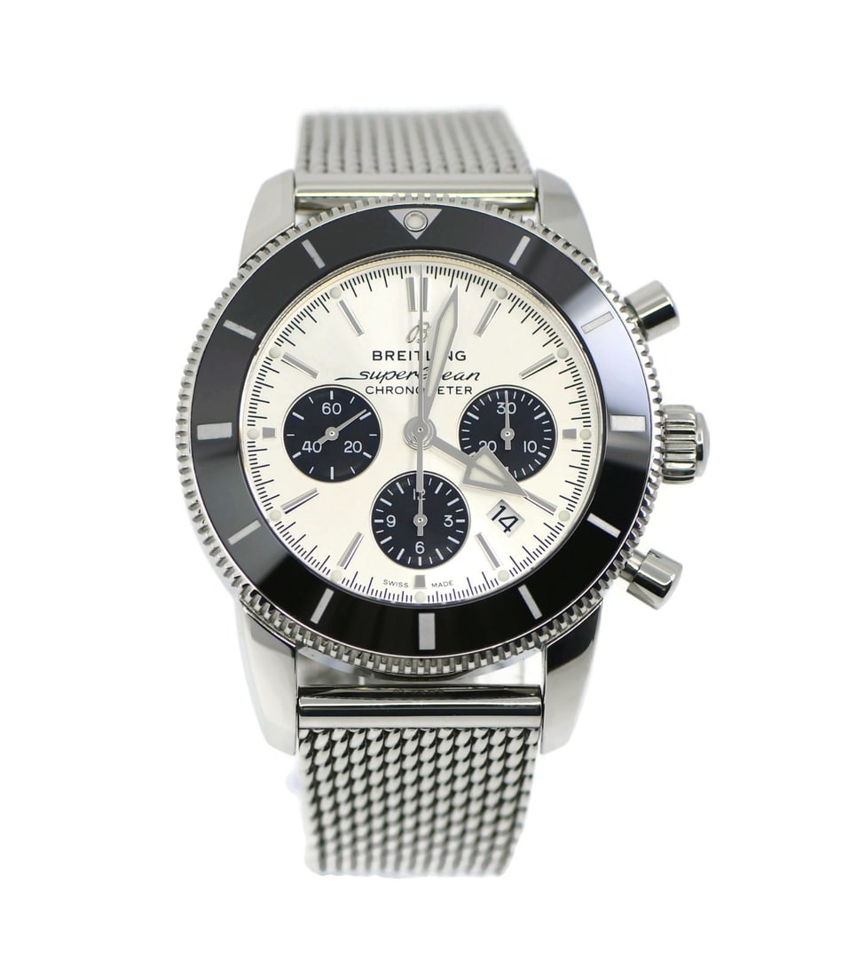 Breitling Superocean B01 Chronograph Automatic Stainless Steel Watch AB0162 (1 of 6)