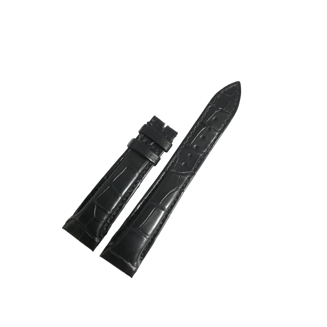 Franck Muller 20mm Black Leather Two-Piece Watch Band: Franck Muller 20mm Black Leather Two-Piece Watch Band Upgrade your watch with this authentic Franck Muller 20mm black leather wristwatch band. Designed for luxury, this two-piece strap is compatible w