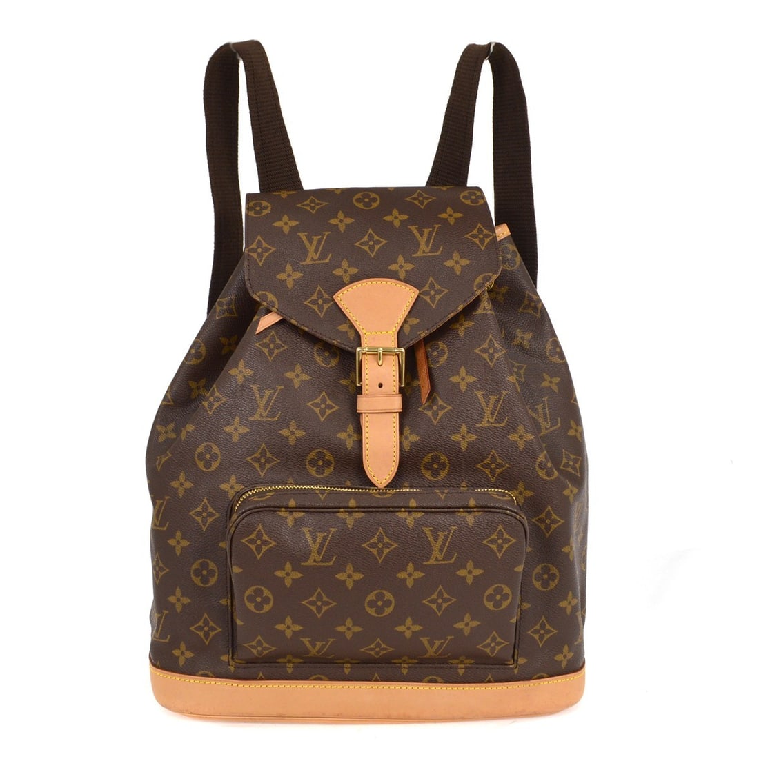 Louis Vuitton Montsouris GM Monogram Canvas Backpack M51135 (1 of 7)