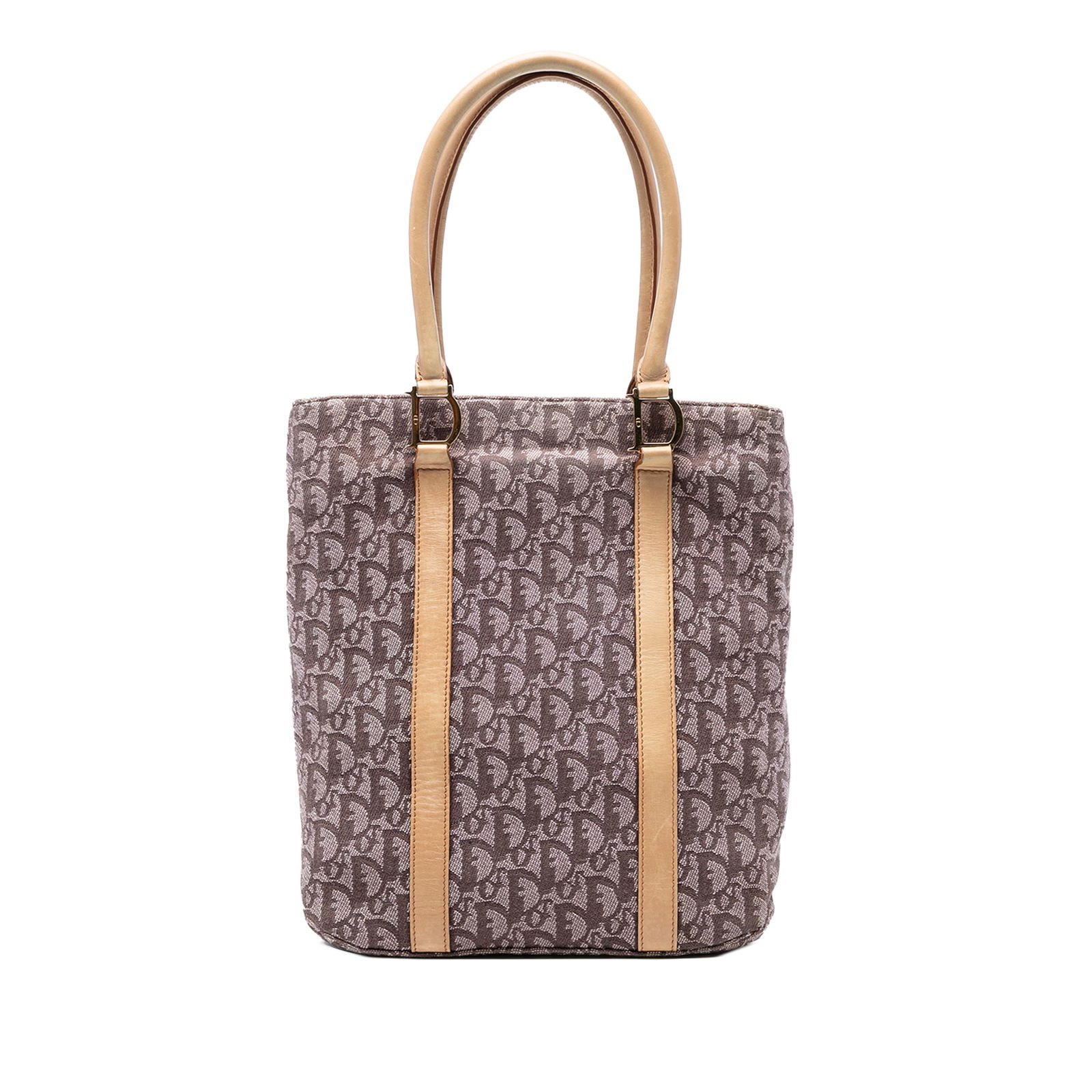 Dior Diorissimo Trotter Canvas Tote Brown Leather Trim Italy: Dior Diorissimo Trotter Canvas Tote Brown Leather Trim Italy The Diorissimo Trotter Canvas Tote is a stylish and practical bag designed for everyday use. It features a durable canvas body complemented