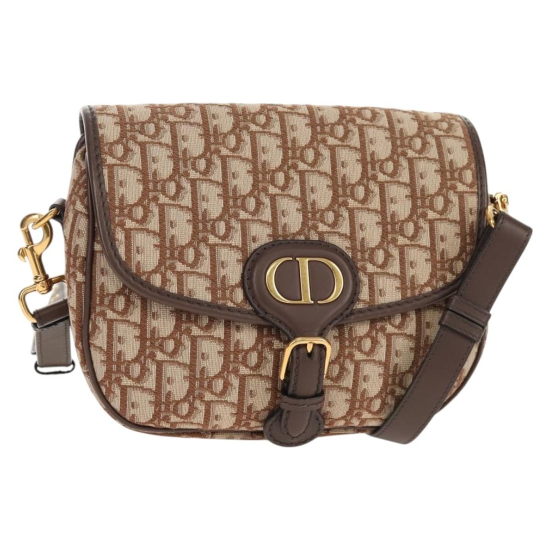 Christian Dior Trotter Canvas Bobby Shoulder Bag Brown Gold Auth 147910M: Christian Dior Trotter Canvas Bobby Shoulder Bag Brown Gold Auth 147910M Introducing the Christian Dior Trotter Canvas Bobby Shoulder Bag, a perfect blend of luxury and practicality. Crafted in Italy,