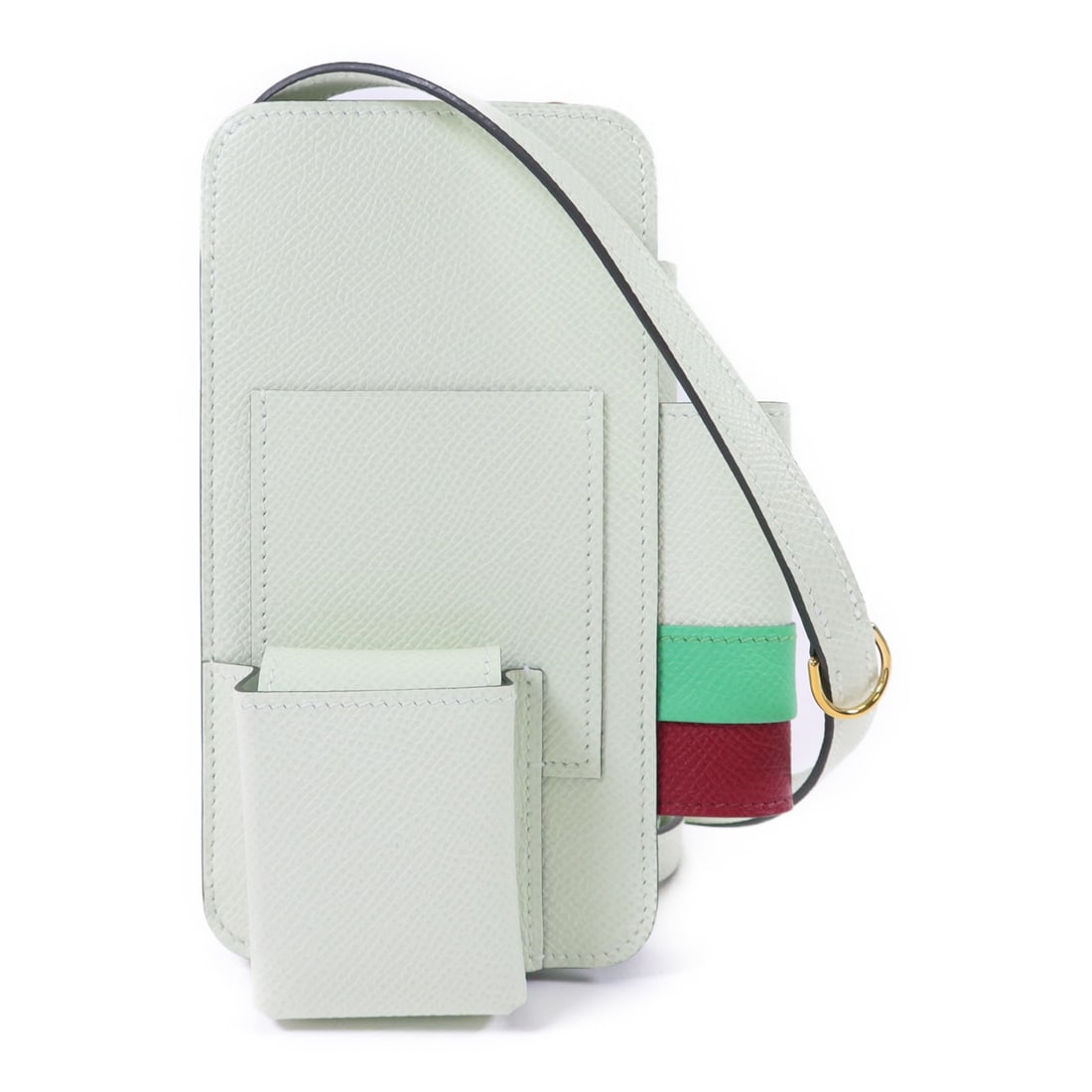 Hermes Vert Fizz Epsom Leather Hermesway Shoulder Bag with Gold Hardware: Hermes Vert Fizz Epsom Leather Hermesway Shoulder Bag with Gold Hardware This Hermesway shoulder bag is crafted from premium Epsom calfskin leather in a distinctive Vert Fizz green color. Made in Fran