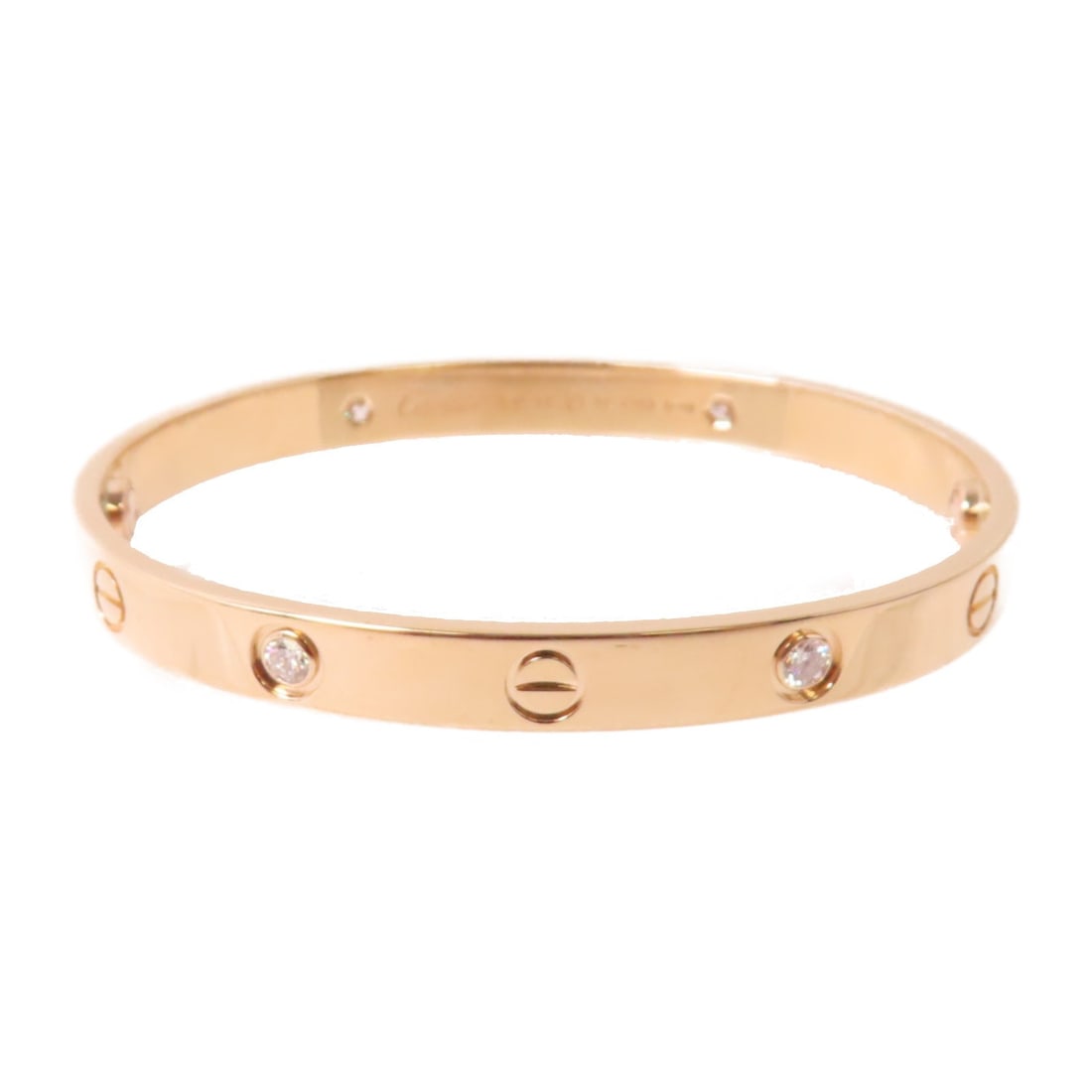 CARTIER Love Bracelet Classic Model B6069917 K18PG Rose Gold (1 of 12)
