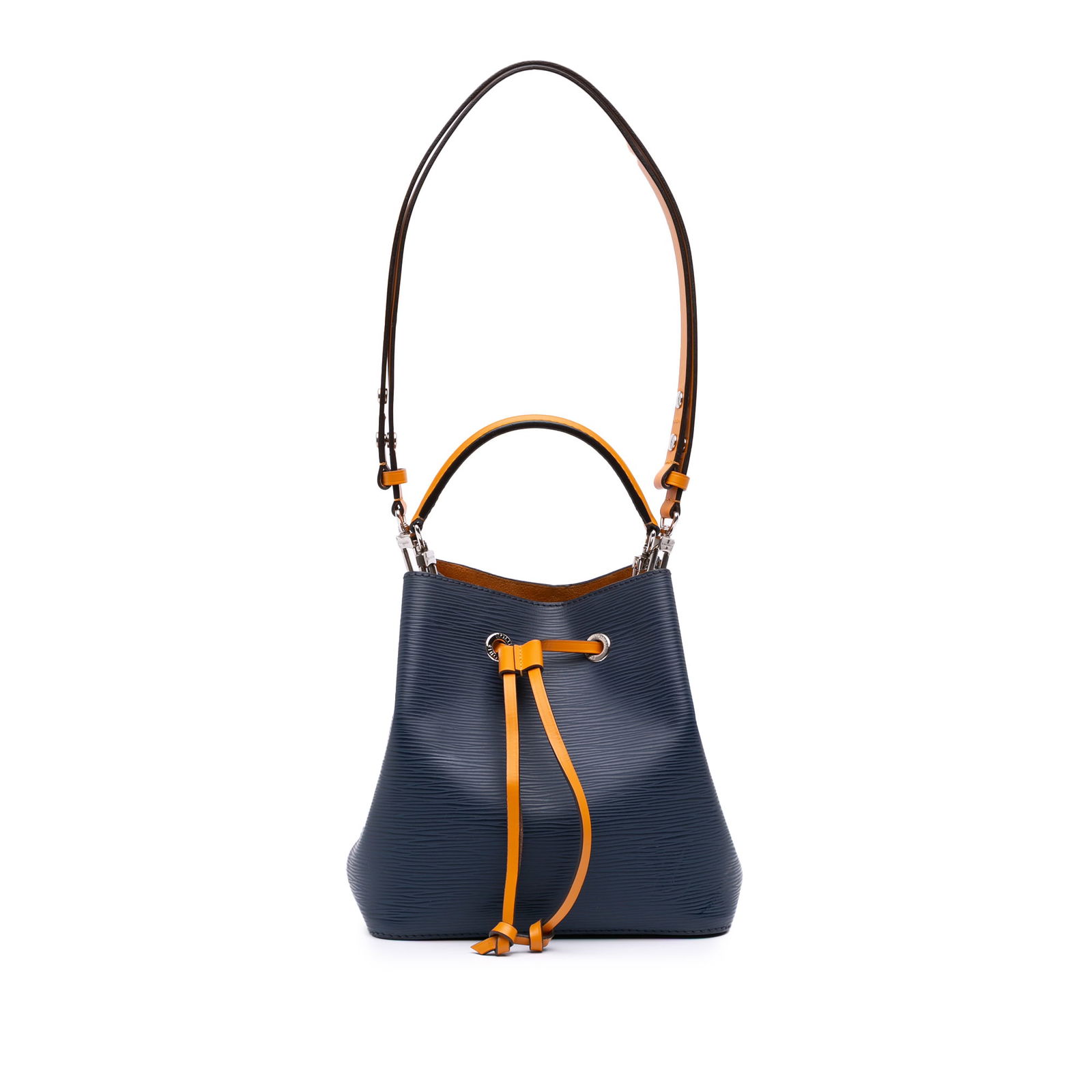 Louis Vuitton Epi Neonoe BB Blue Leather Bag with Strap (1 of 11)