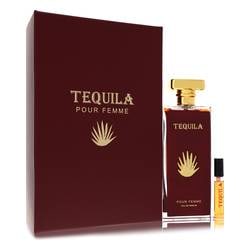 Tequila Pour Femme Red Eau De Parfum Spray + Free .17 oz Mini EDP Spray By Tequila Perfumes (1 of 1)