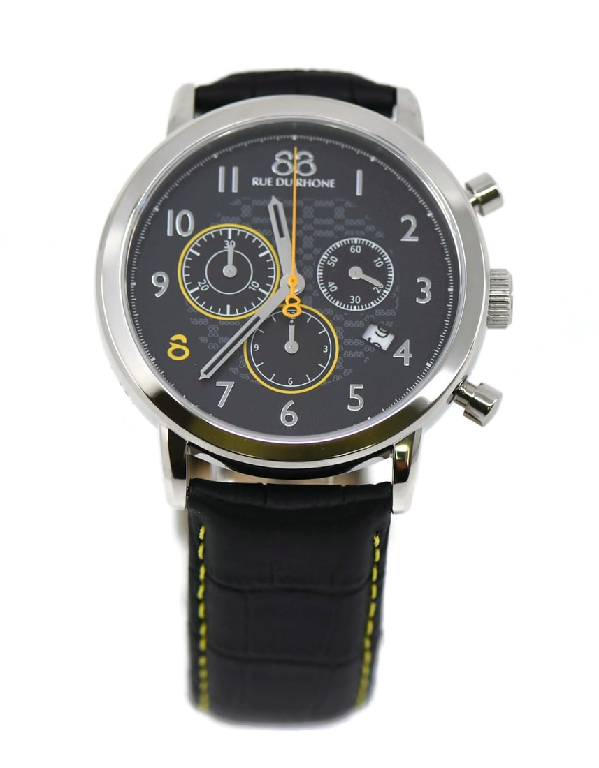 88 Rue Du Rhone 87WA140028 Stainless Steel Quartz Watch with Leather Band: 88 Rue Du Rhone 87WA140028 Stainless Steel Quartz Watch with Leather Band Discover the elegance of the 88 Rue Du Rhone Stainless Steel Watch, model 87WA140028. This luxurious wristwatch features a dur