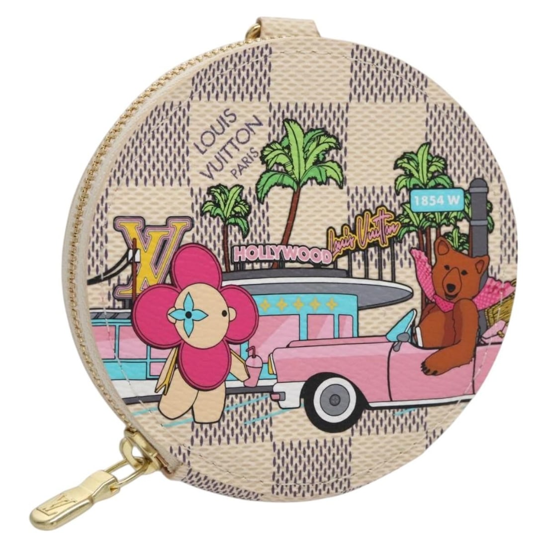 Louis Vuitton Damier Azur Vivienne Coin Purse N60493 Auth France: Louis Vuitton Damier Azur Vivienne Coin Purse N60493 Auth France Elevate your accessory collection with this Louis Vuitton Damier Azur Vivienne Coin Purse. Crafted in France from premium Damier Azur C