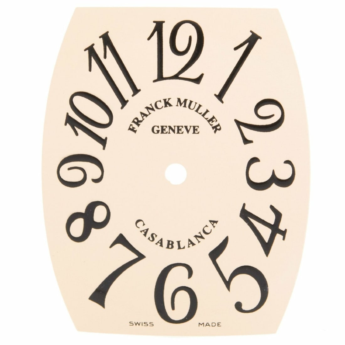 Franck Muller Casablanca Dial 25 x 31 mm Matte Light Salmon: Franck Muller Casablanca Dial 25 x 31 mm Matte Light Salmon Enhance your Franck Muller Casablanca watch with this exquisite 25 x 31 mm matte light salmon dial. Designed specifically for the Casablanca