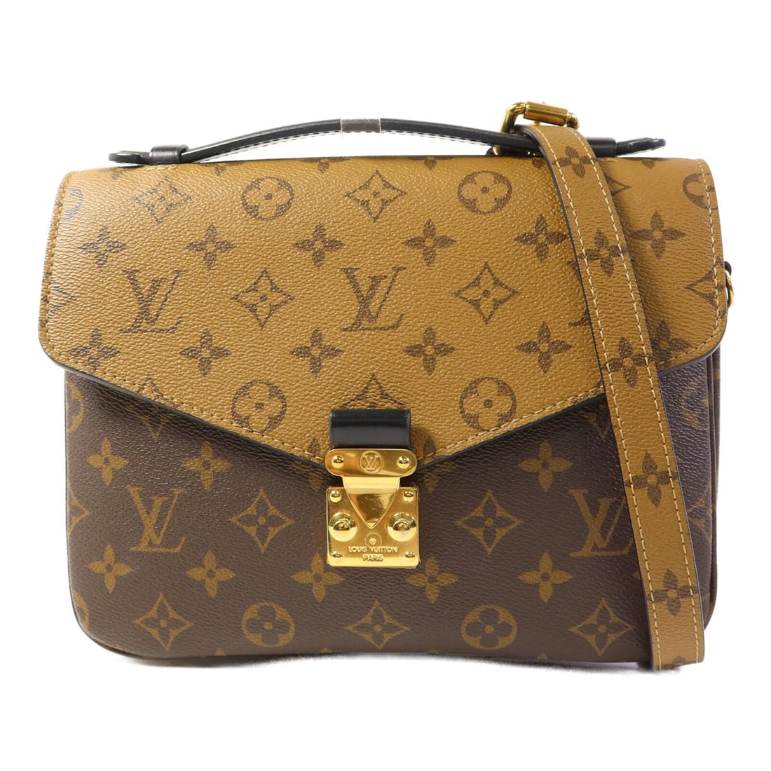 LOUIS VUITTON Pochette Metis 2 Way Shoulder Bag M44876 Monogram Reverse (1 of 16)
