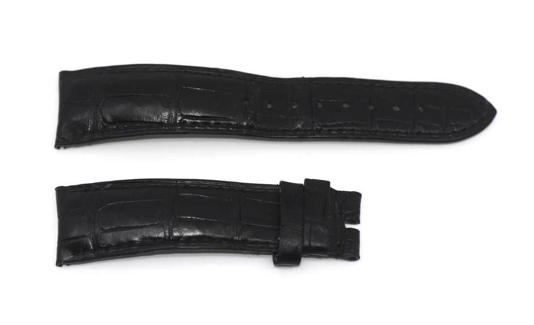Vacheron Constantin Authentic Black Leather Strap 21mm (1 of 2)