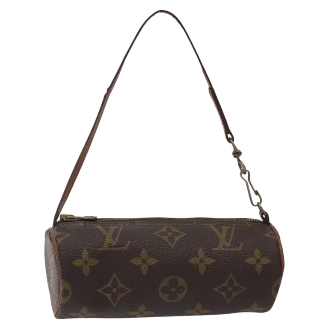 Papillon Pochette Multicolour Pouch by Louis Vuitton: Papillon Pochette Multicolour Pouch by Louis Vuitton This pre-owned Louis Vuitton Papillon Pochette Multicolour is a clutch and pouch designed for women. It shows considerable signs of use, including