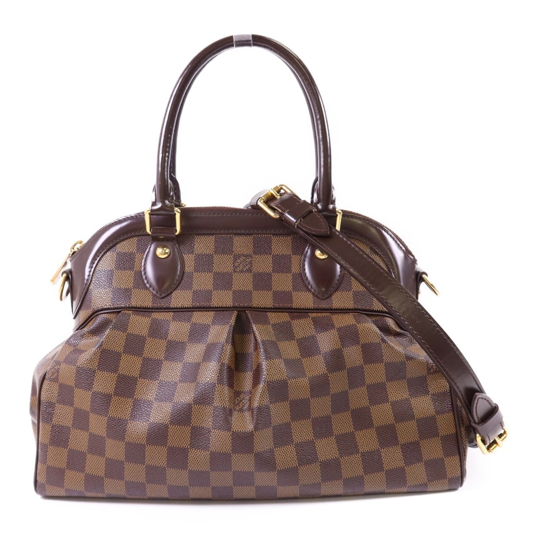 Louis Vuitton Trevi 2 Way Shoulder Bag N51997 Damier Brown GHW (1 of 18)
