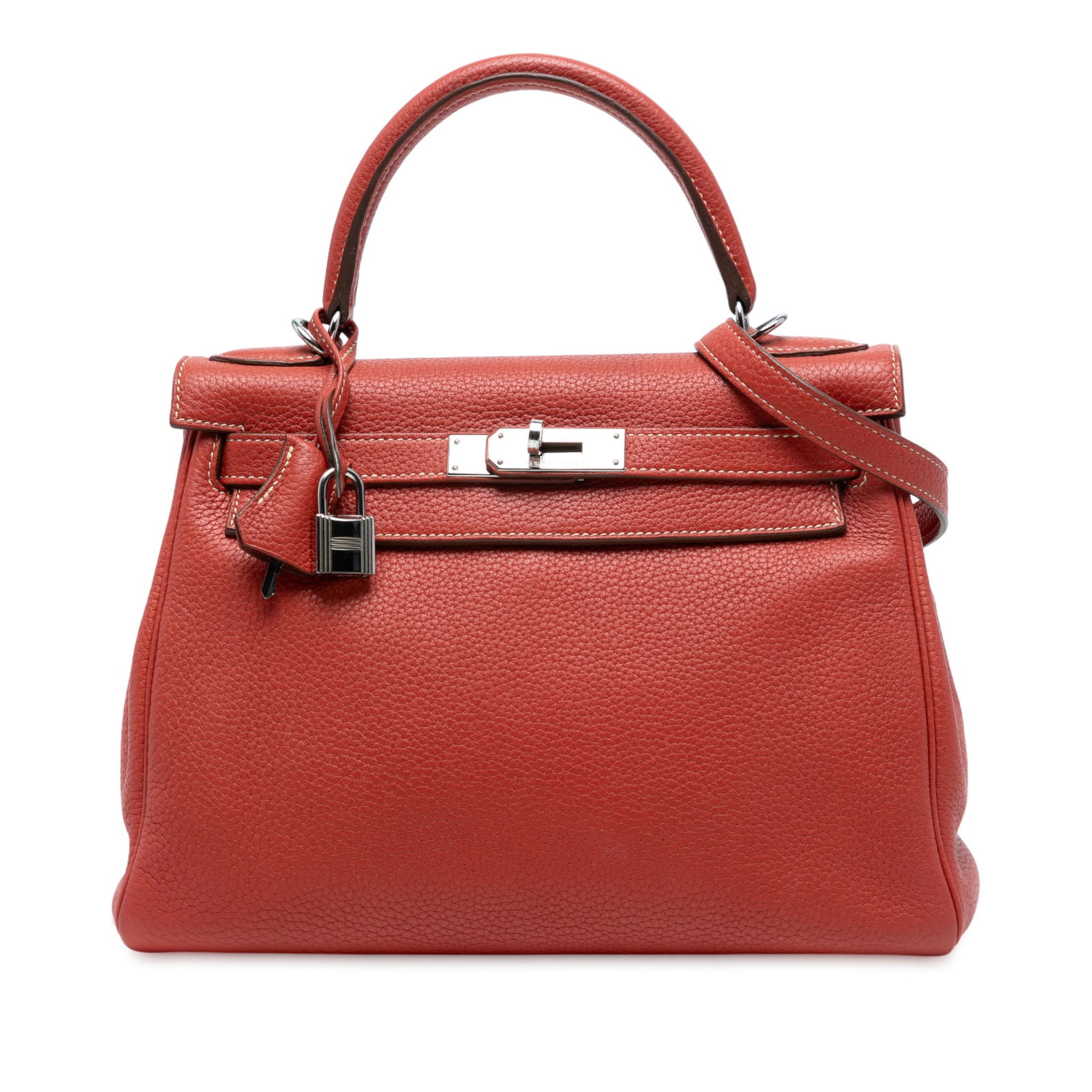 Hermes Togo Kelly II 28 Sanguine Leather Bag (1 of 7)