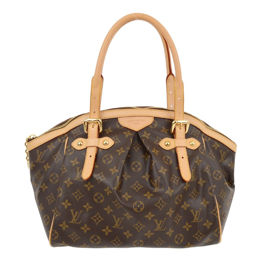 Louis Vuitton Monogram Tivoli GM Hand Tote Bag M40144 Brown Canvas (1 of 9)