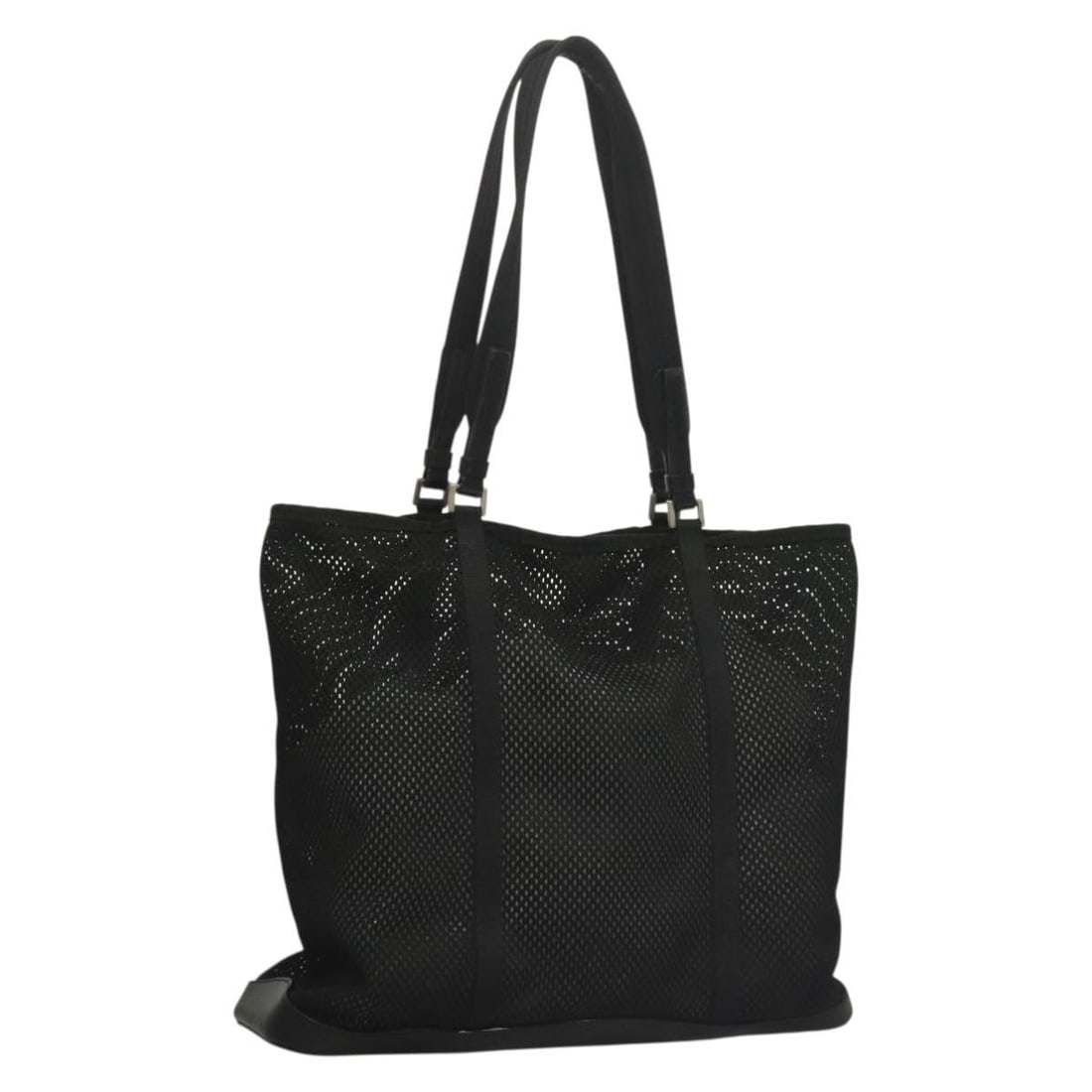 Prada Black Vintage Leather Tote Bag for Women (1 of 1)