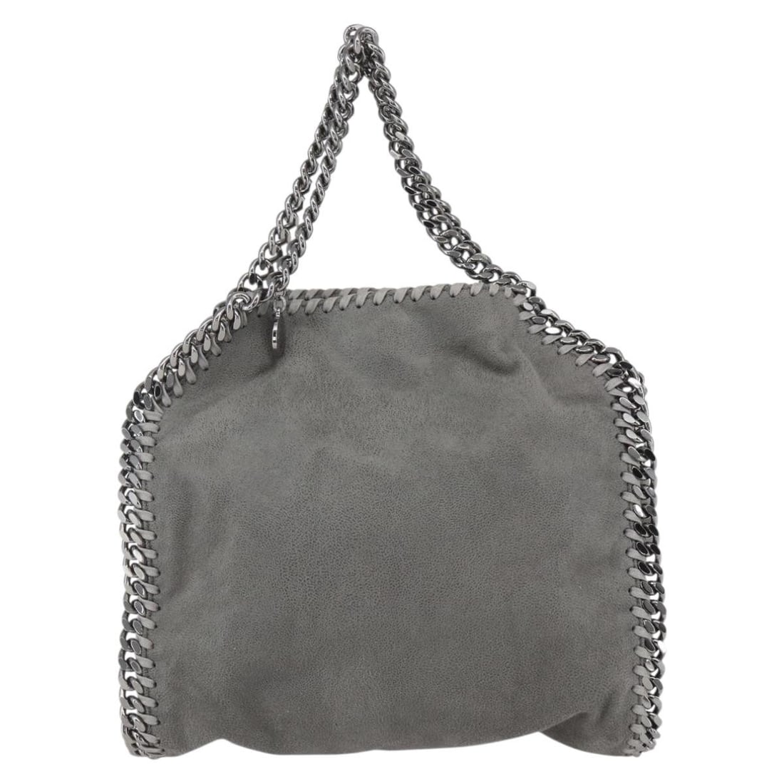 Gray Falabella Fold Over Shoulder Bag by Stella McCartney (1 of 2)