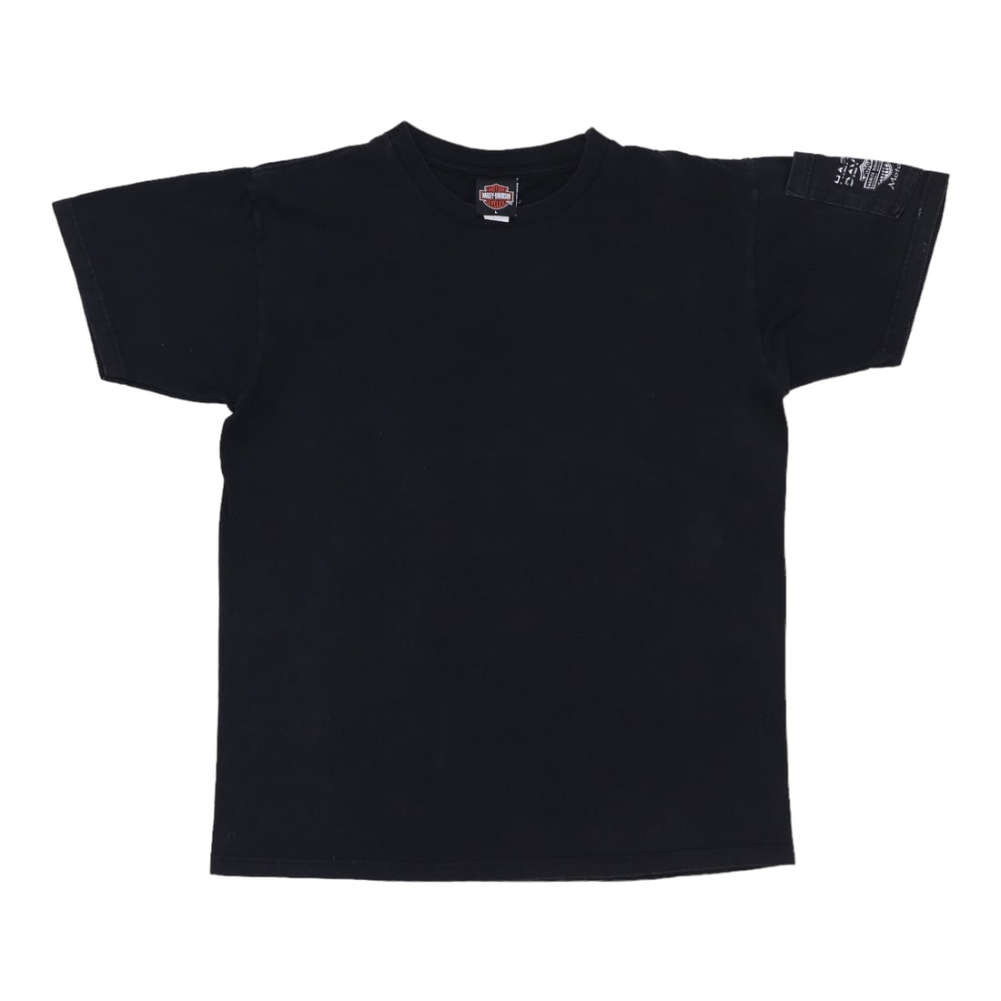 1999 Harley Davidson Vintage Motown Pocket Shirt Black Cotton (1 of 6)