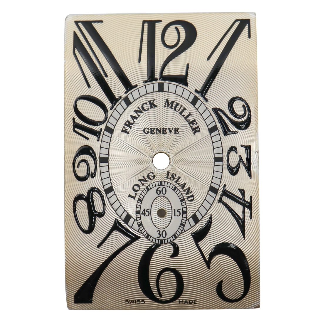 Franck Muller Long Island Watch Dial 19 x 30 mm Replacement: Franck Muller Long Island Watch Dial 19 x 30 mm Replacement This Franck Muller Long Island watch dial is a stunning replacement part designed specifically for Franck Muller Long Island and Casablanca