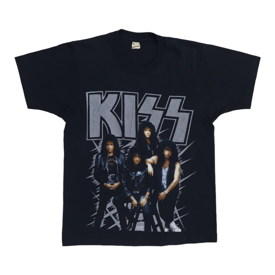 Vintage 1990 Kiss Hot In The Shade Band T-Shirt Black (1 of 5)
