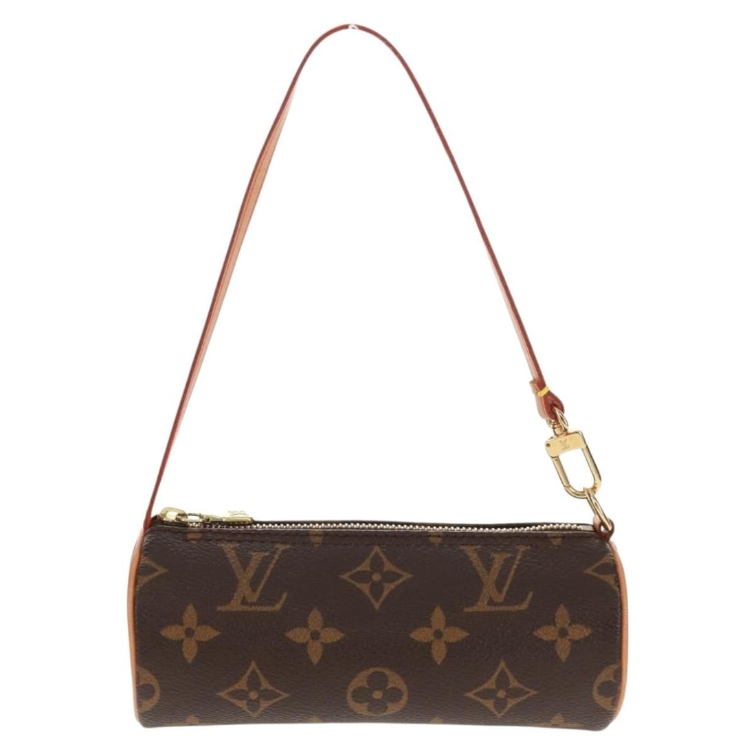 Papillon Pochette Multicolour Clutch by Louis Vuitton: Papillon Pochette Multicolour Clutch by Louis Vuitton This pre-owned Louis Vuitton Papillon Pochette in multicolour is in excellent condition, showing only slight loss of shape and minor rubbing on th