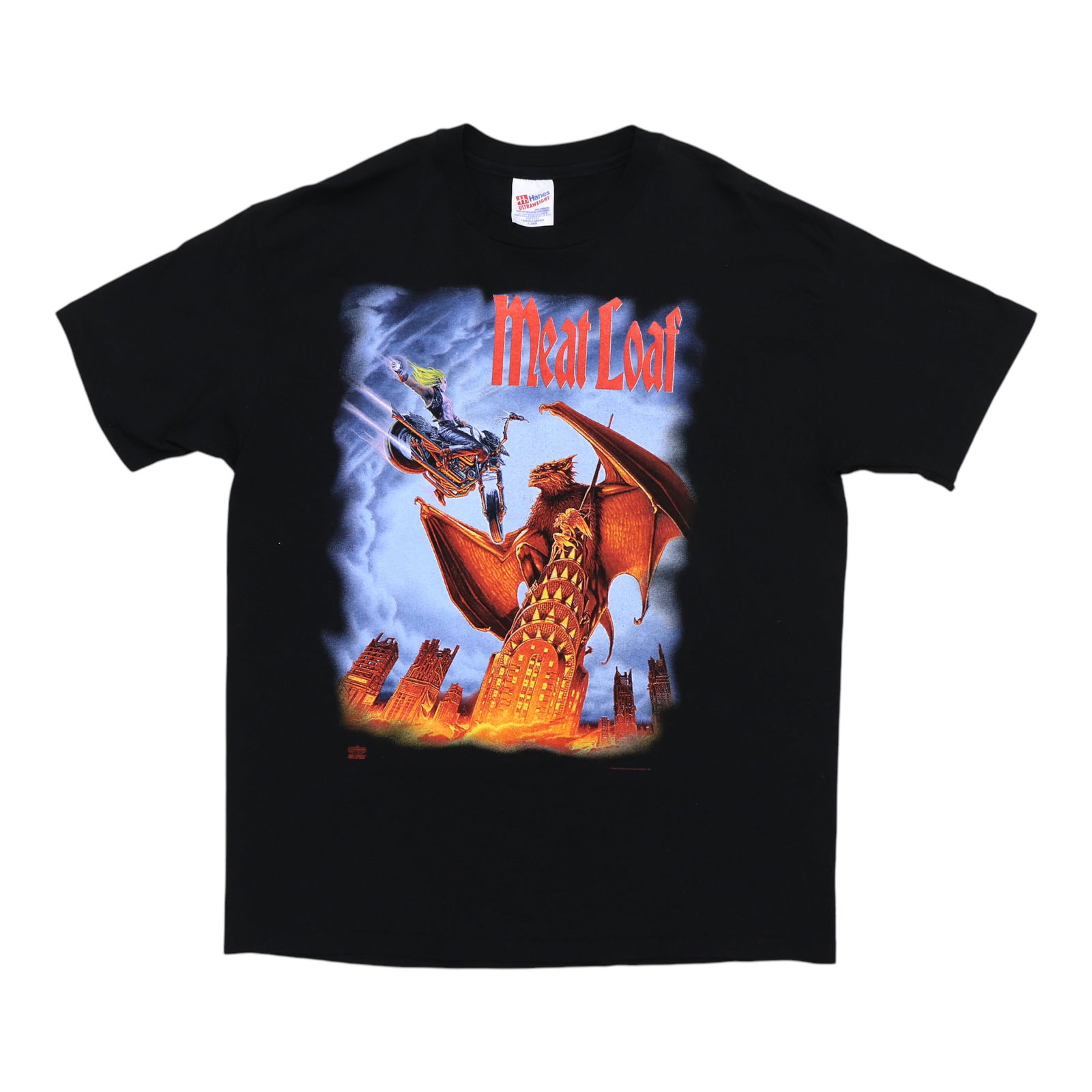 1994 Meat Loaf Vintage Louder Than Everything Else Tour Shirt Black (1 of 6)