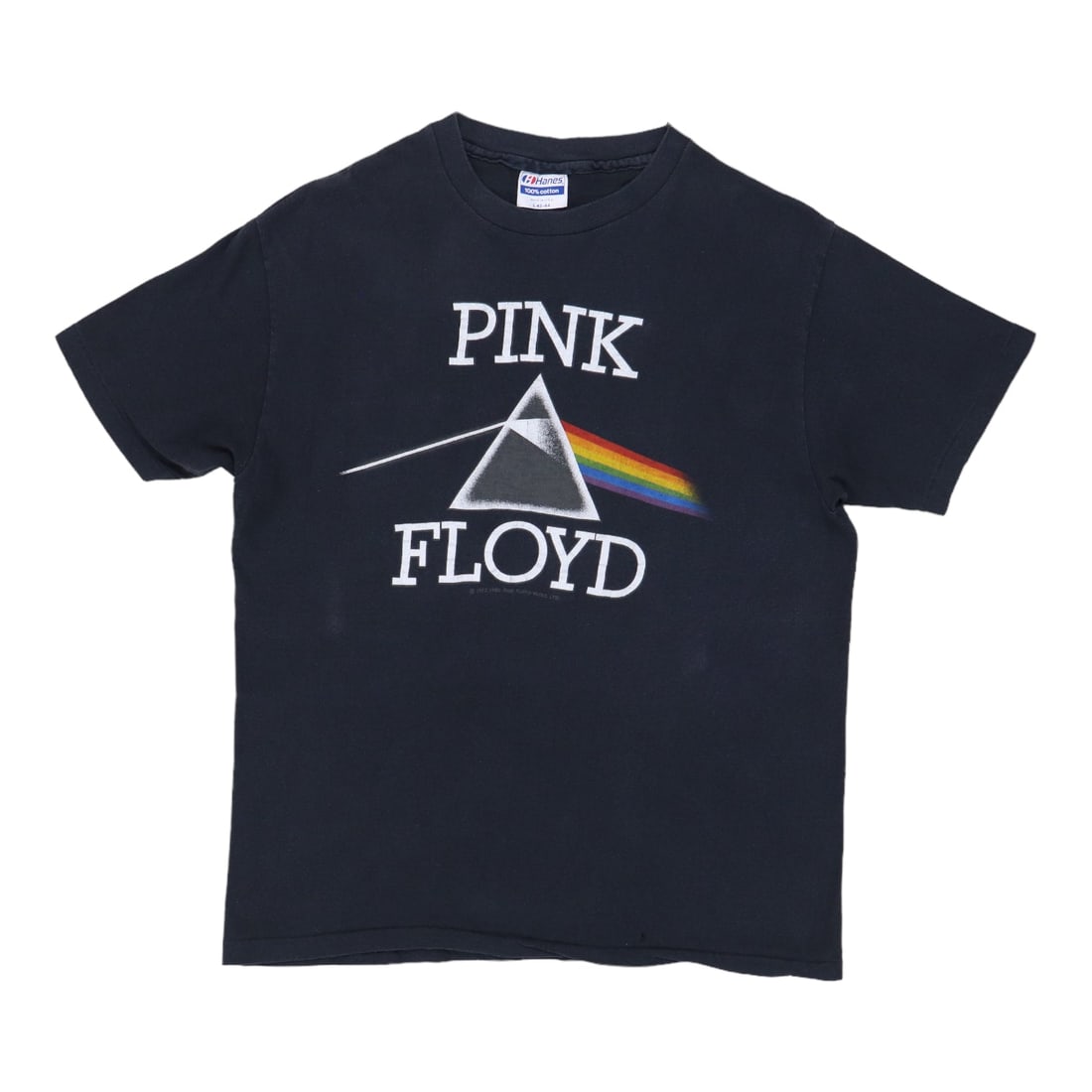 Vintage 1982 Pink Floyd Black Shirt Original 50/50 Poly Cotton (1 of 6)