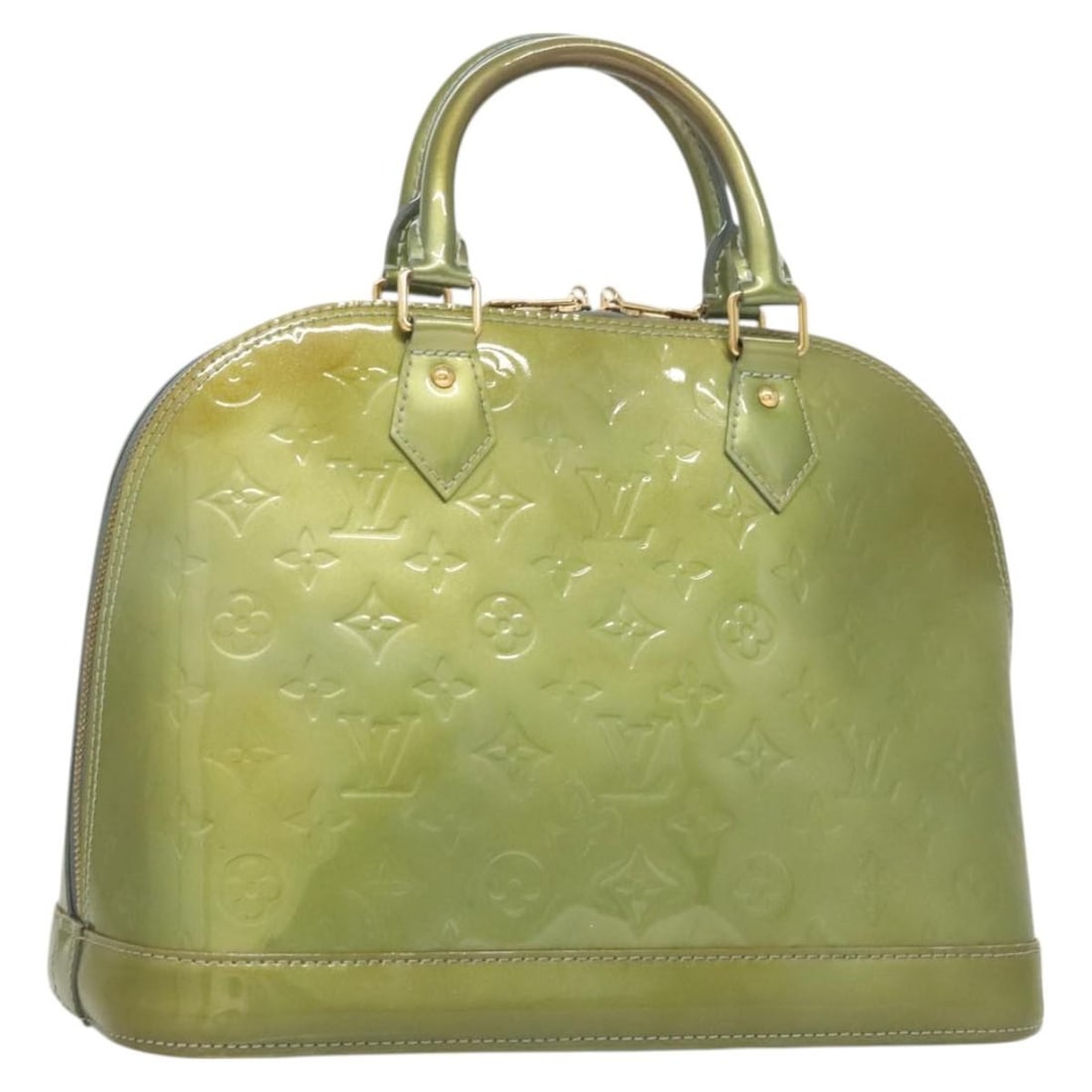 Alma Handbag by Louis Vuitton Pre-Owned Women's Purse: Alma Handbag by Louis Vuitton Pre-Owned Women's Purse This pre-owned Louis Vuitton Alma handbag features a classic design with a structured silhouette. The bag is in very good condition with some sign